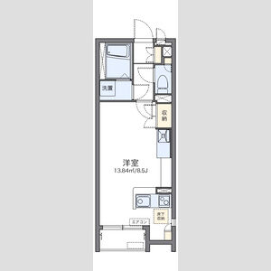 レオネクスト土師新町の間取り図