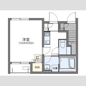 レオネクストパークヴェルブィルの間取り図