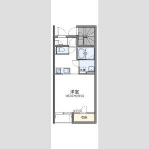 レオネクストピースフルミヅキの間取り図
