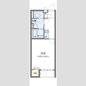 クレイノオレンジドアの間取り図