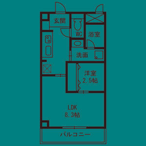 K.bld 住居の間取り図