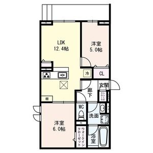 クラシスト深江北の間取り図