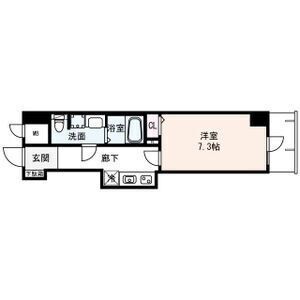 Comenz 梅田 住居の間取り図