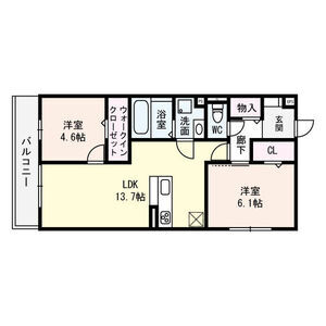 NUKATA COLN VERDEの間取り図
