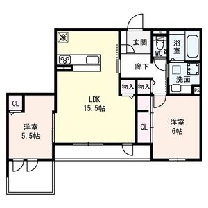 プルミエジュール帝塚山 住居の間取り図