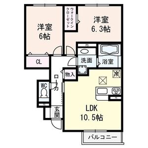 サンハイム 住居の間取り図