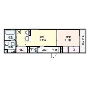 AZU PATIOの間取り図
