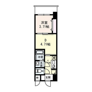 リブネスコート江坂の間取り図