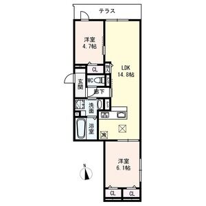 ロイジェント住之江公園の間取り図