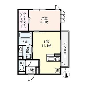 メゾンドアヴニールの間取り図