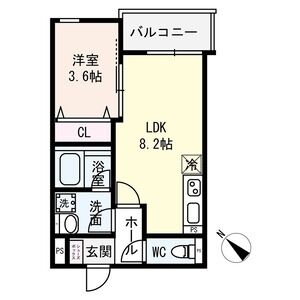 SOLASIA LUFRA放出の間取り図