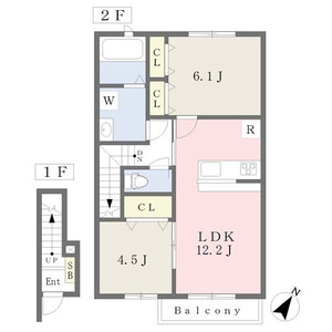 イル・ルオーゴ東加古川の間取り図