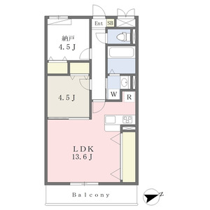 MISTRAL三左衛門Iの間取り図