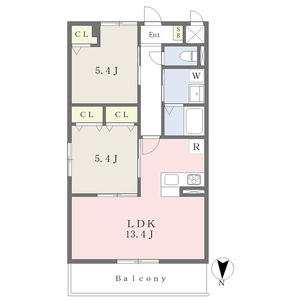 ポレポレ夢前川の間取り図