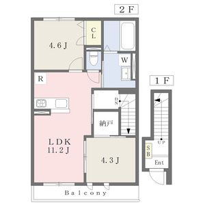 ウィステリアの間取り図