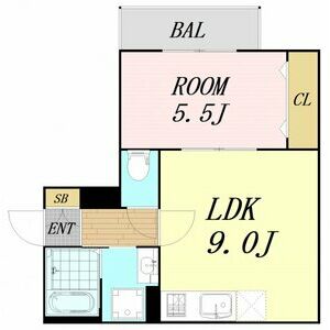 アート吹田泉町の間取り図