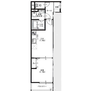 フォレスト南正雀の間取り図