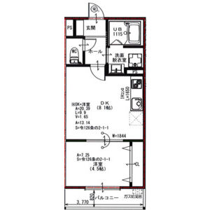 アート香里園の間取り図
