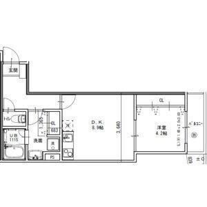 アート高槻の間取り図