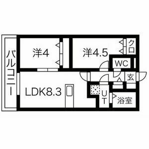 ACT池田本町の間取り図