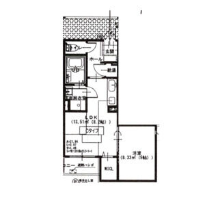 ANELA Tondaの間取り図