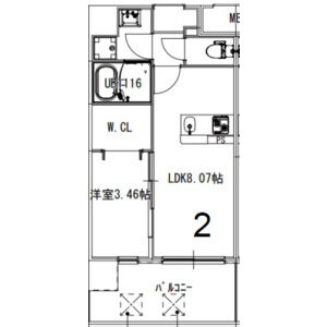 アートレジデンス吉野の間取り図