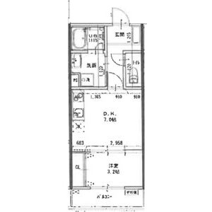Sパレスの間取り図