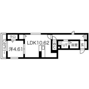 Cherry Maison 夙川の間取り図
