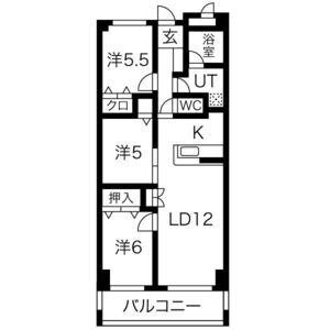 ジョイプレミオの間取り図