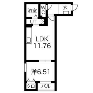 Modernism Eastの間取り図