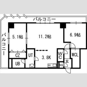 グランカーサ永山公園通　east 画像5