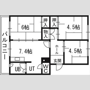 札幌西月寒団地5号棟 画像12