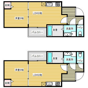 ALEGRIA門真本町の間取り図