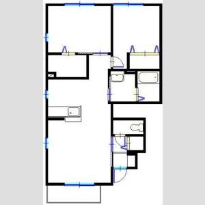 シャトーヴァレンシアの間取り図