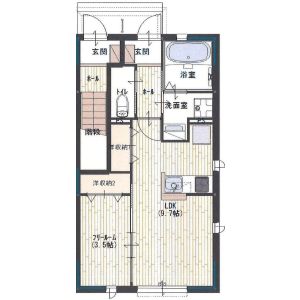 ヴィヴァーチェの間取り図