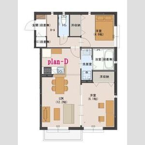 Eメゾンの間取り図