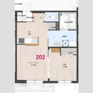 ラポールの間取り図