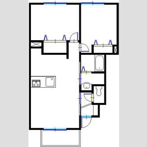 ベルシンフォニーの間取り図