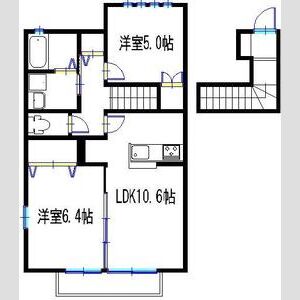 ル・アベニールの間取り図
