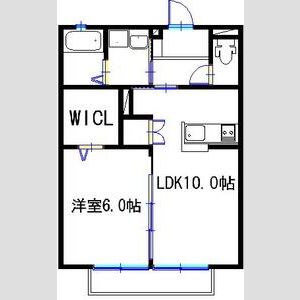 エルメゾン大蔵の間取り図