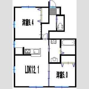 クオーレIIの間取り図