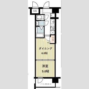 ファーストフィオーレ京都西京極の間取り図