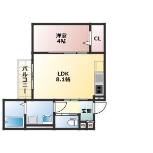 ALEGRIA淡路の間取り図