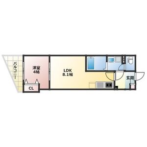 ALEGRIA京都九条の間取り図