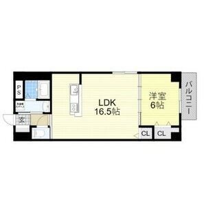 フリーディオ堺BLDの間取り図