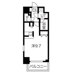 エイペックス神戸みなと元町Coast Lineの間取り図