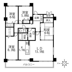 クリオ行啓通参番館 画像7