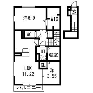 Livra紫竹の間取り図