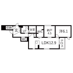 Foresta御所東の間取り図
