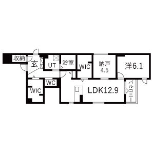 Foresta御所東の間取り図